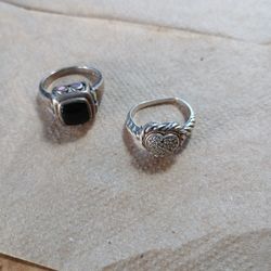 Sterling Silver Rings 