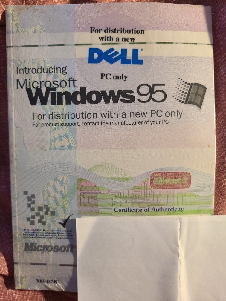 Win95 brand new shrinkwrapped, full install