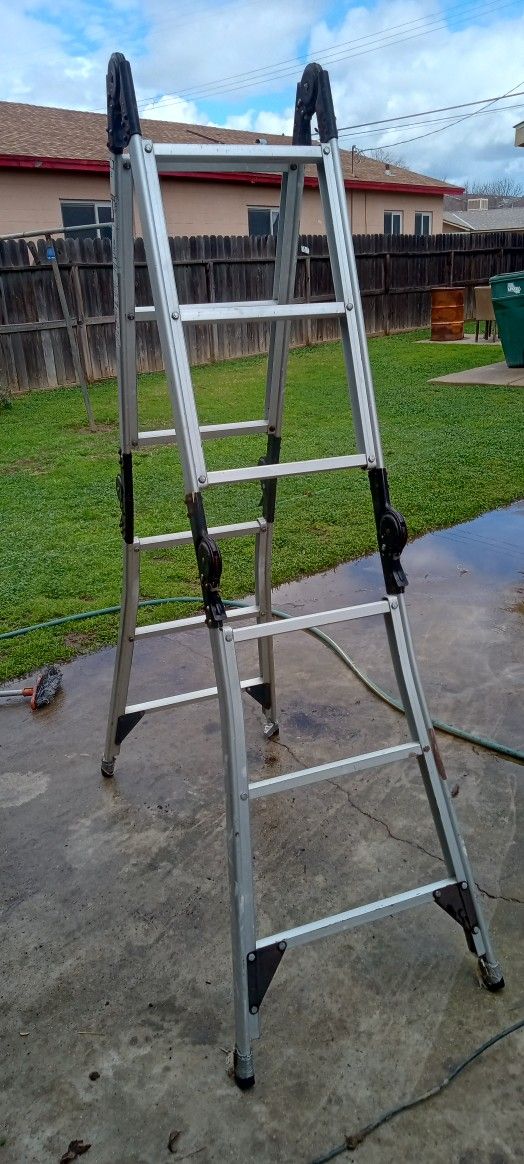 12 Foot 6" Folding Ladder