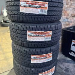 💯📲245/35/20 Vendo Set De Llantas Nuevas Arroyo Grand Sport 