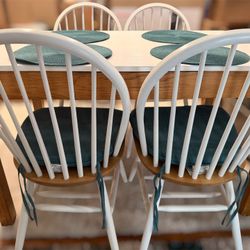 Dinning Table Set With 4 Chairs