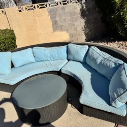 Round Patio Modular Lounge Set