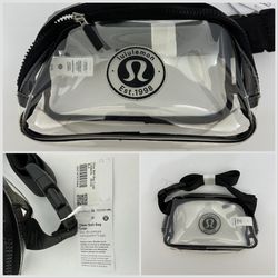 NWT Lululemon Clear Everywhere Belt Bag