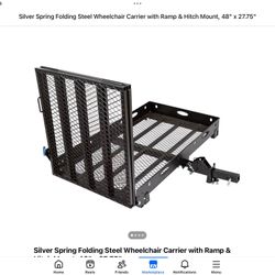 Mobility Scooter/Wheelchair Carrier.