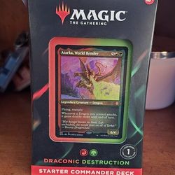 Draconic Destruction Commander Precon Deck