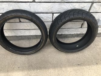 Harley V Rod 120/70ZR19 and 180/55ZR18