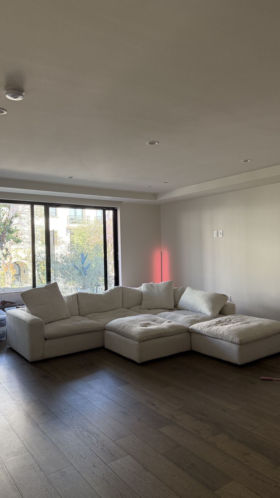 CLOUD COUCH *dupe* Living Spaces utopia white couch