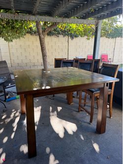 Dinning Table - 6 chairs