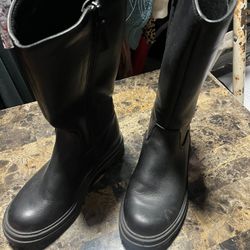 Girls Knee High Boots Sz 3