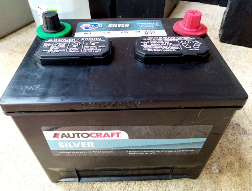 Autocraft Silver group 86 car truck battery perfect condition