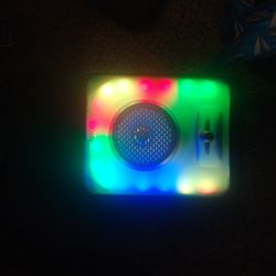 Coby Portable Speaker With Lights 
