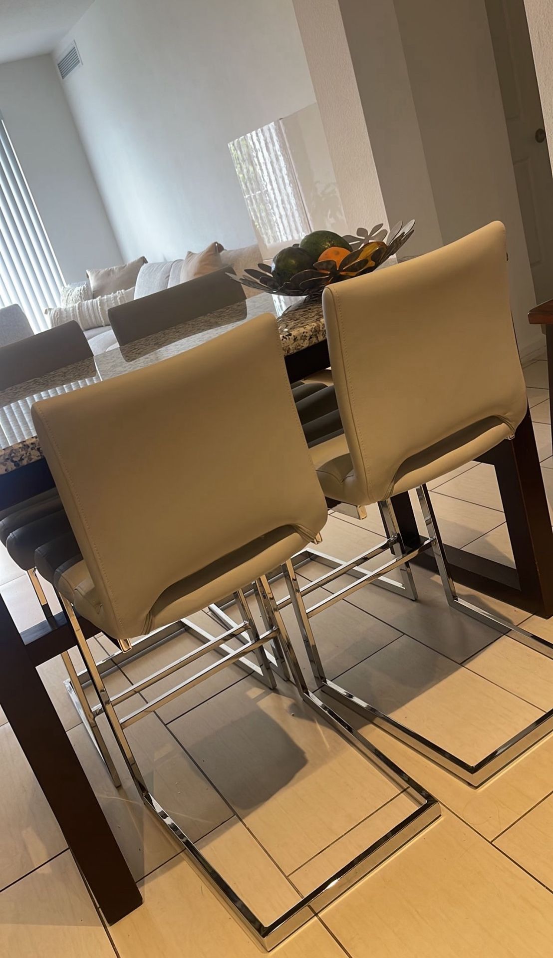 4 Chairs for a High Table or Bar