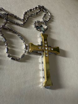 Golden Cross Necklace