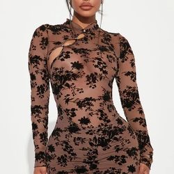 Fashion nova raelynn mesh mini dress