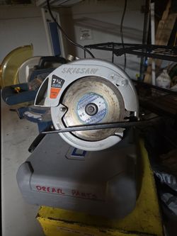 SKIL Super Duty 7 1/4" Electric Saw (Parts Only) Willing To Trade For Tools Or Materials. Also Have Other Tools On The Site