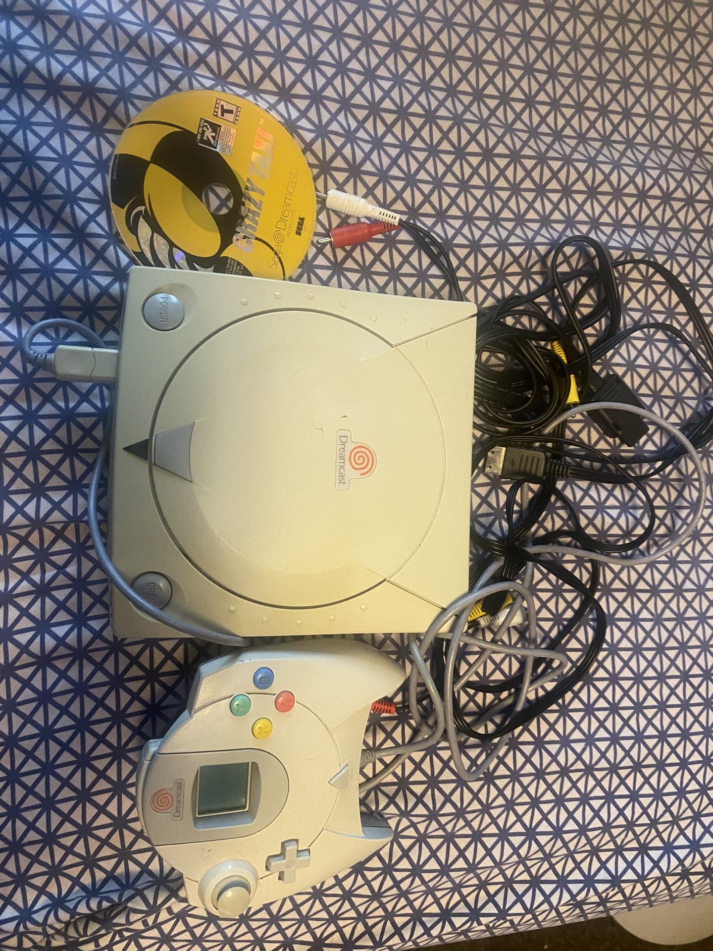 Dream Cast Wipcrazy Taxie Game