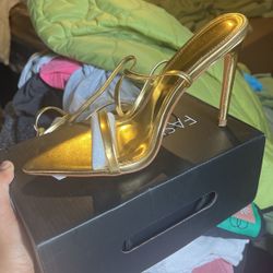 Fashion Nova Strappy Heels 