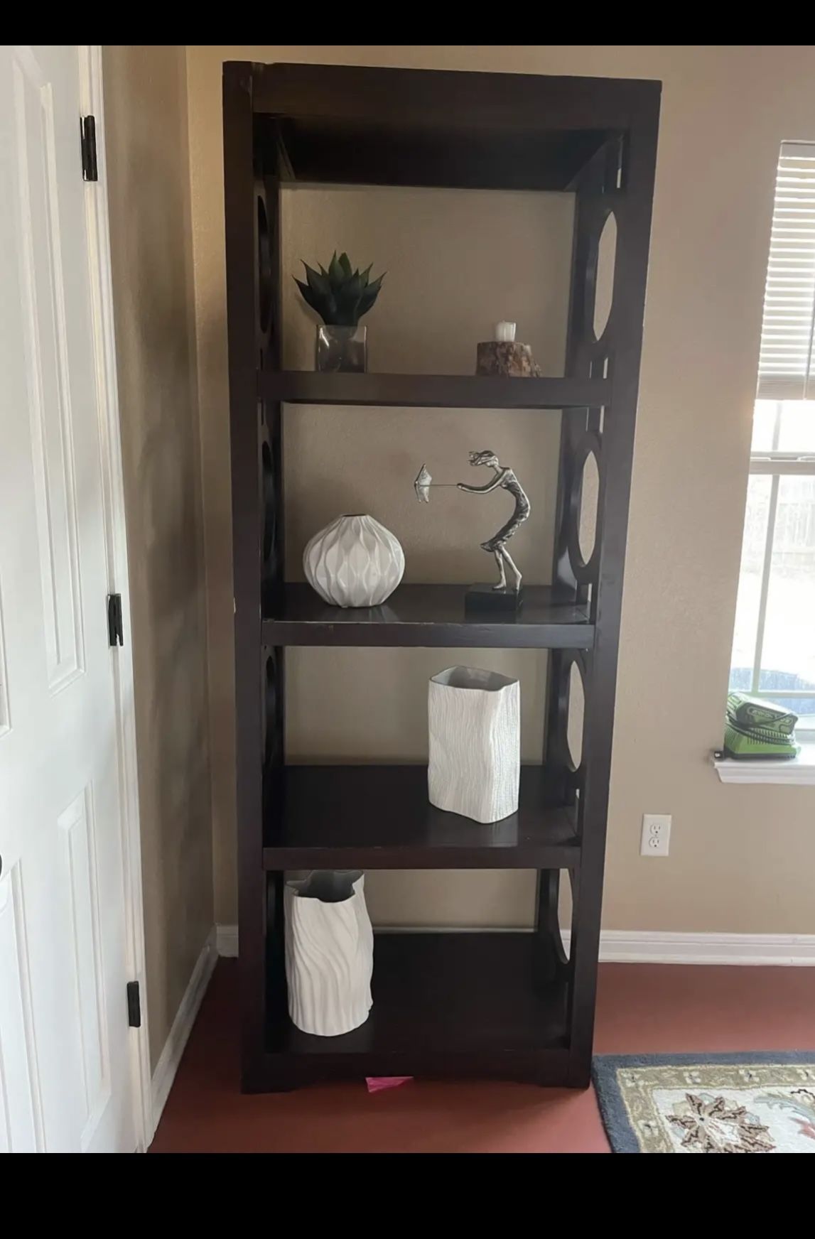 Wooden Shelving Unit 