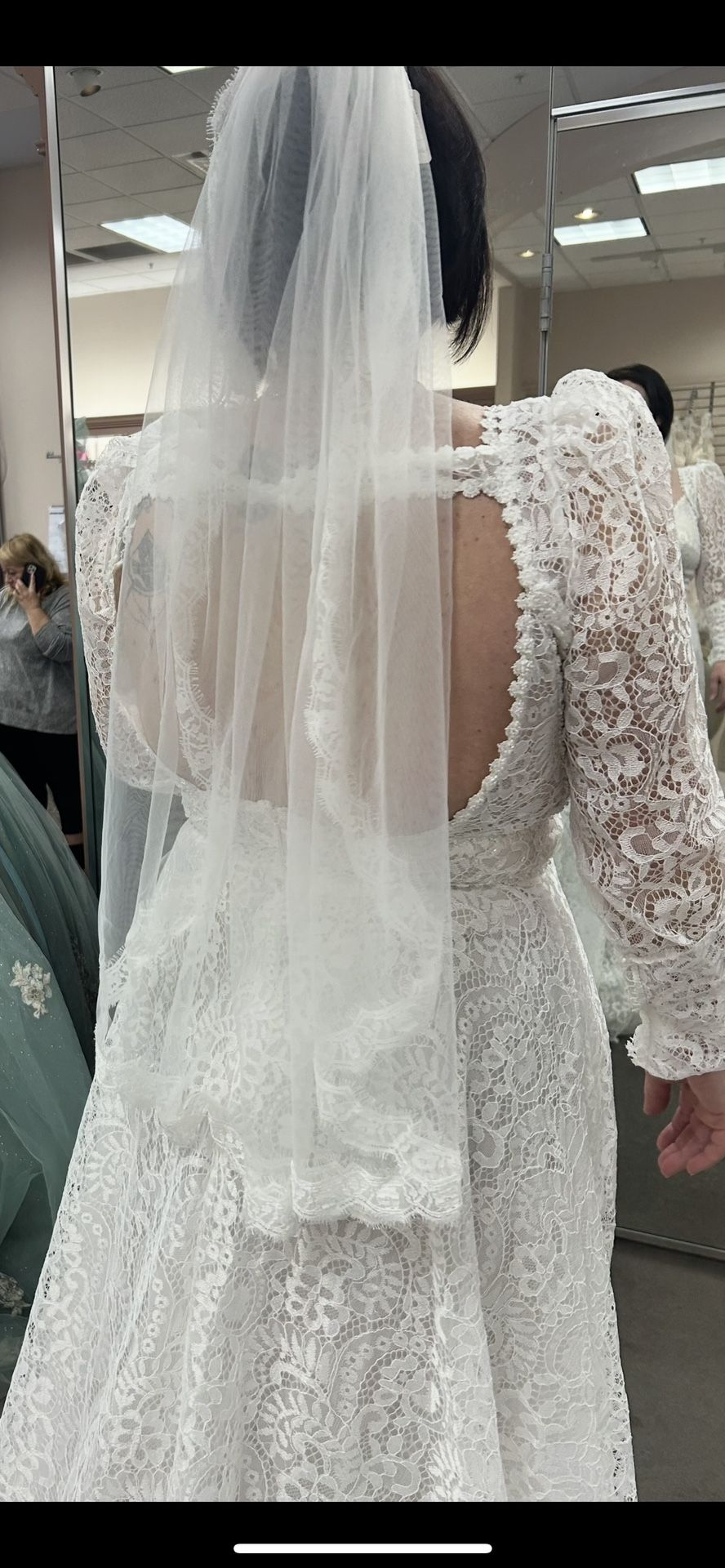 Unaltered Wedding Dress