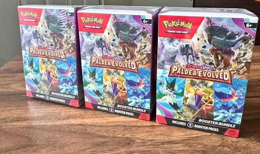 Pokemon Paldea Evolved Booster Bundles