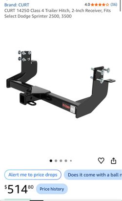 Brand New CURT 14250 Class 4 Trailer Hitch