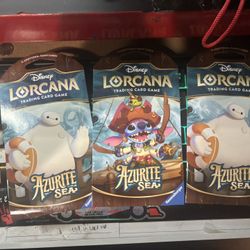 Lorcana Azurite Sea Packs