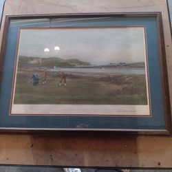 Douglas Adam's Painting (The Putting Green)