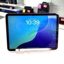 (At&t) Apple MQ6M3LL/A – A2757 64 Gb iPad (10th Gen – 10.9”) Wi-Fi + Cell – Pink with A1603 1st Gen Apple Pencil  *Touch Id Issue – Cra TPW015916