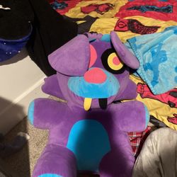 Five Nights At Freddy’s Jumbo Purple BLACKLIGHT FOXY 24” Plush FNAF Plushies