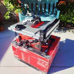 Milwaukee brand new FUEL ONE-KEY 18-Volt  Brushless Cordless 8-1/4 in. Table Saw (Tool-Only))