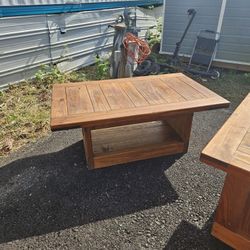 4 PC. Lands End Coffee Table/End Table Set