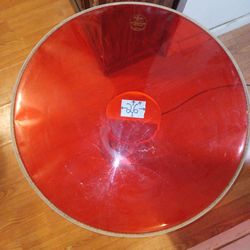 EVANS#26"{RED EYE} red oil filled hydraulic bass drum head