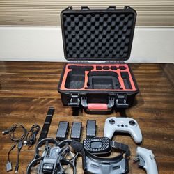 DJI Avata FPV Drone Bundle – Goggles,3 Batteries, Case And 2 Remotes.