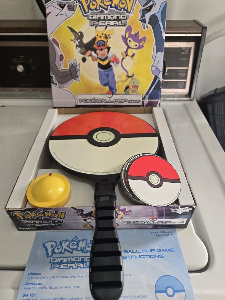 Pokemon Diamond And Pearl Pokémon Ball Flip Game