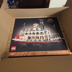 BNIB LEGO Ideas River Steamboat (21356) - Factory Sealed