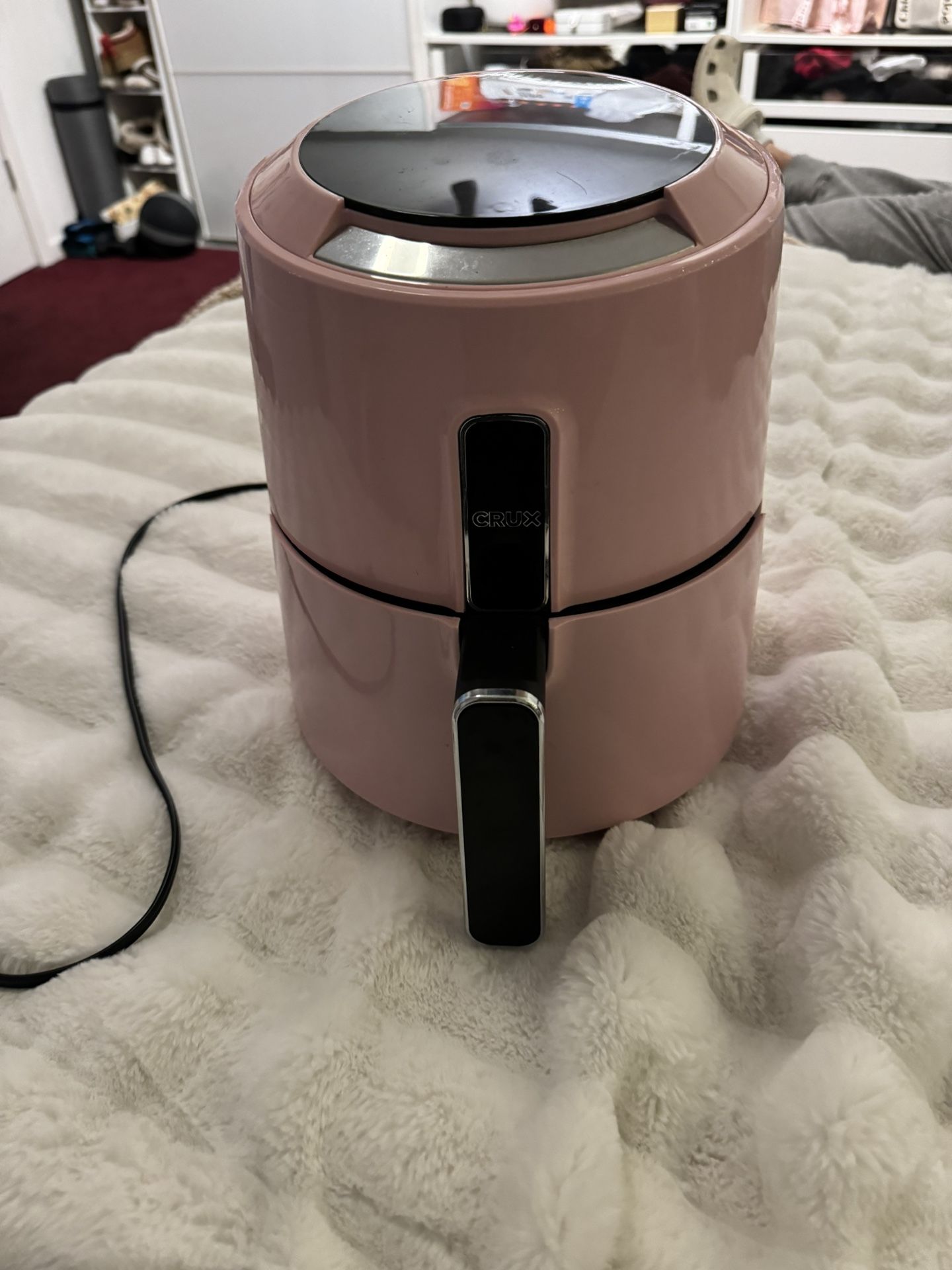 Crux Air Fryer- Light Pink