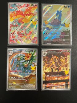 30th Celebration Pokemon Cards