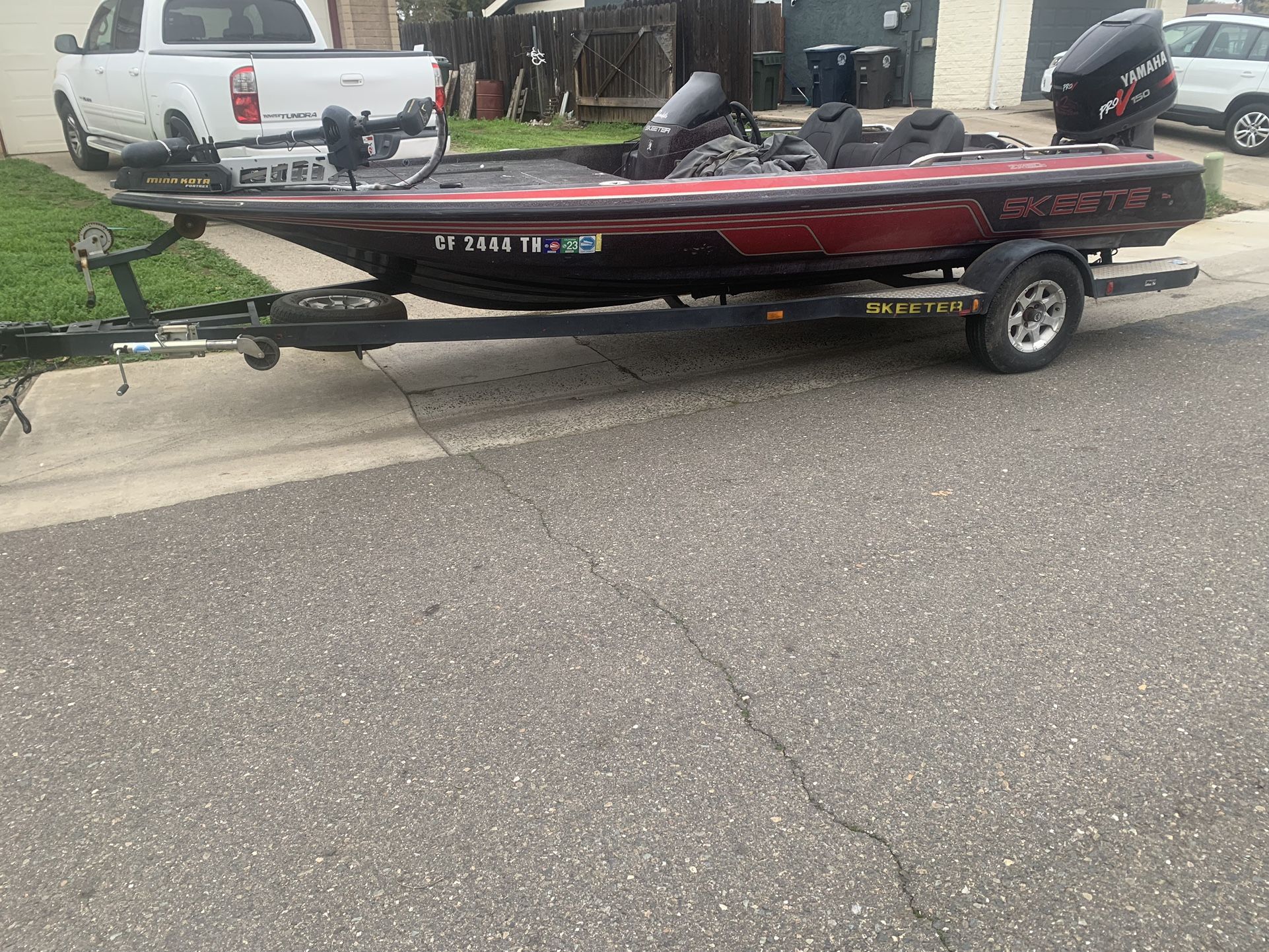 1997 Skeeter Bass Boat