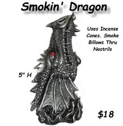 Dragon Head Incense Smoker