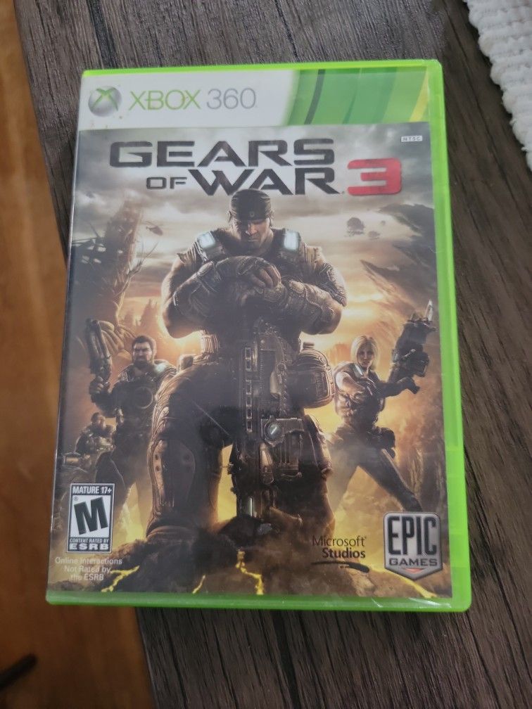 Gears of War 3 Xbox 360