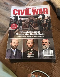 CIVIL WAR INSIDE STORIES MAG.