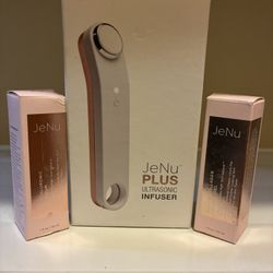 JeNu Plus Ultrasonic, Infuser/Mineral Gel/Hyaluronic Acid Serum