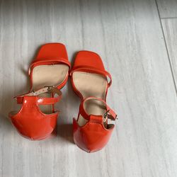 Orange Heels