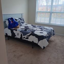 Full Mercury Mattress And Box Spring W Full Frame