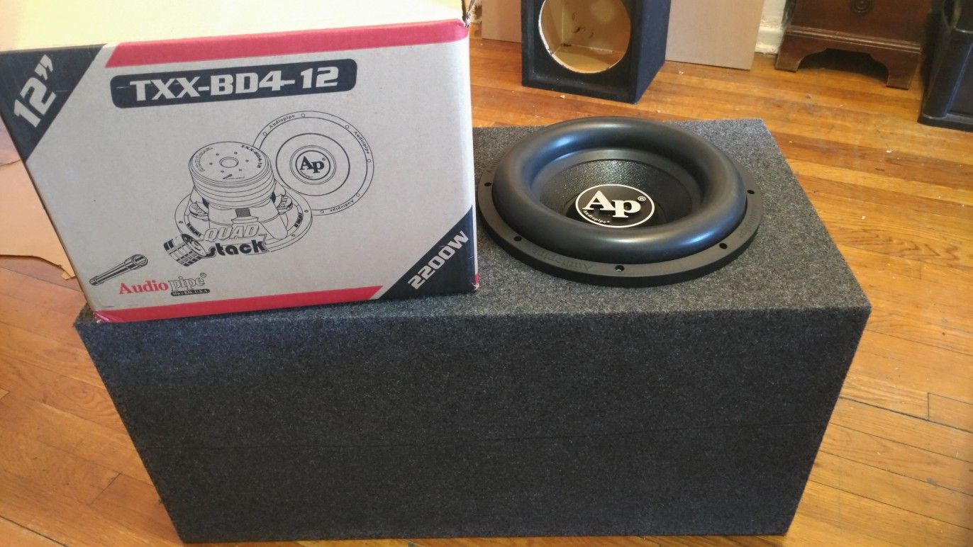 Bd4 sales 12 audiopipe