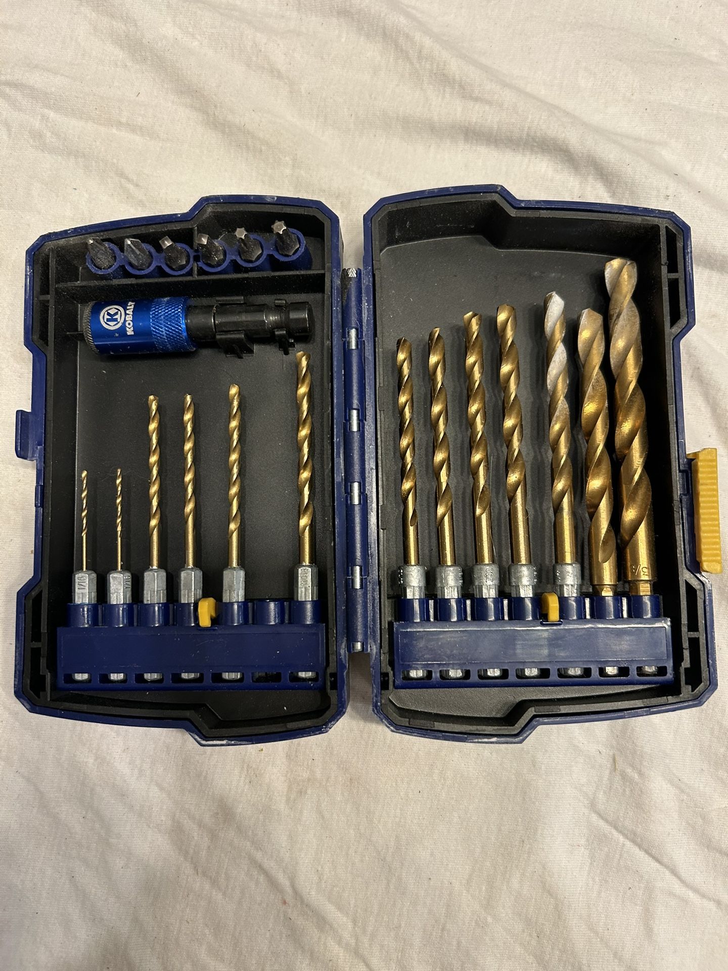KOBALT 21 PC DRILL BIT SET DRIVER TOOL
