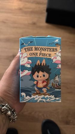 One piece x labubu