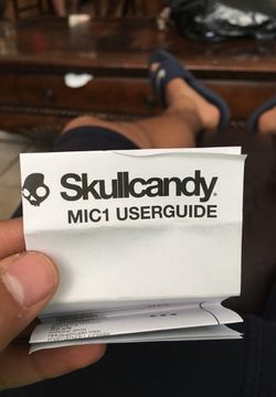Skullcandy MIc1 USERGUIDE 2