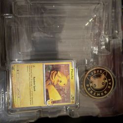 2026 Pokemon Day Pikachu Plus Coin