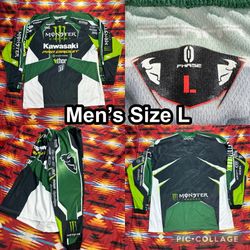 Thor Phase Motocross Motorcycle Monster Energy Jersey Men’s Size Large